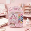 New children's fun diy girls' crayon paint set, diamond sticker manufacturer, including wholesale of various patterns Specification image